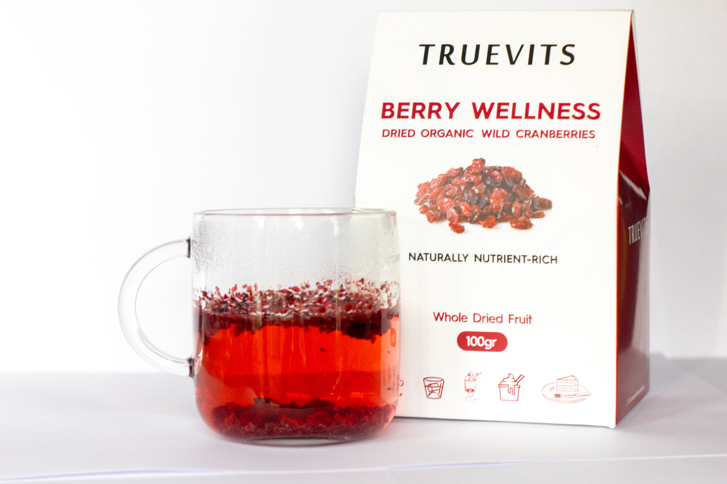 BERRY WELLNESS Organic Wild Cranberry - 100g