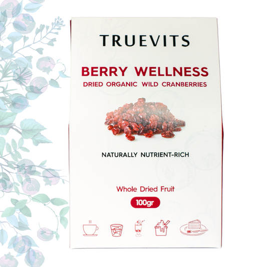 BERRY WELLNESS - Dried Wild Cranberry - 100 grams