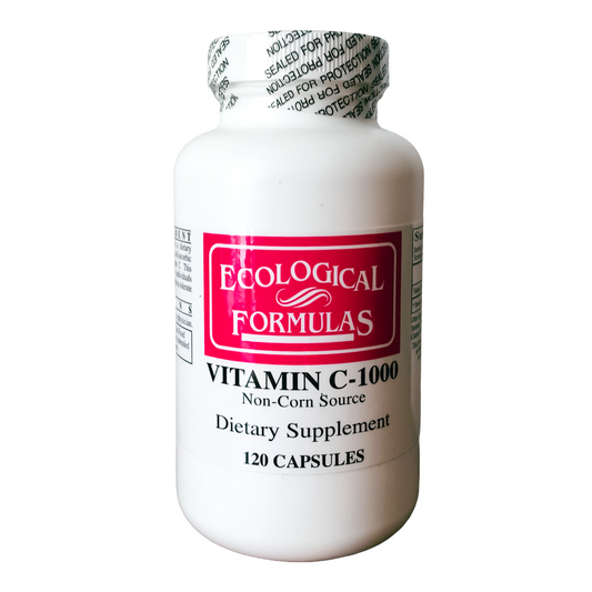 Vitamin C-1000 - 120 Vegan Capsules - Ecological Formulas