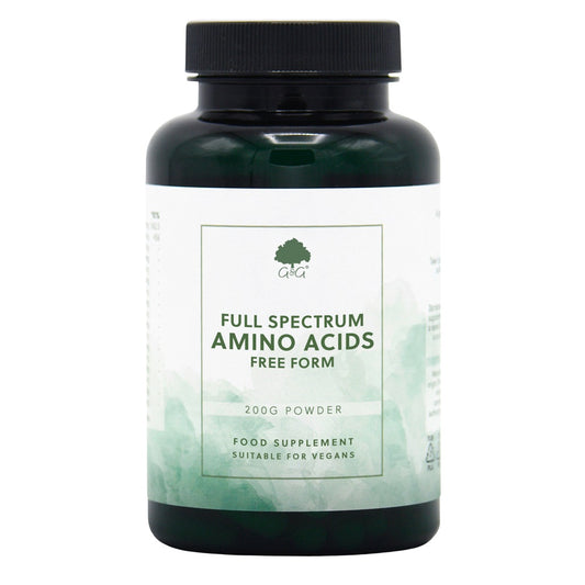 Full Spectrum Amino Acids - 200g Vegan Powder | G&G