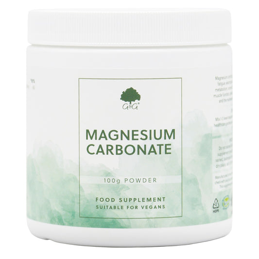 Magnesium Carbonate - 100g Powder | G&G