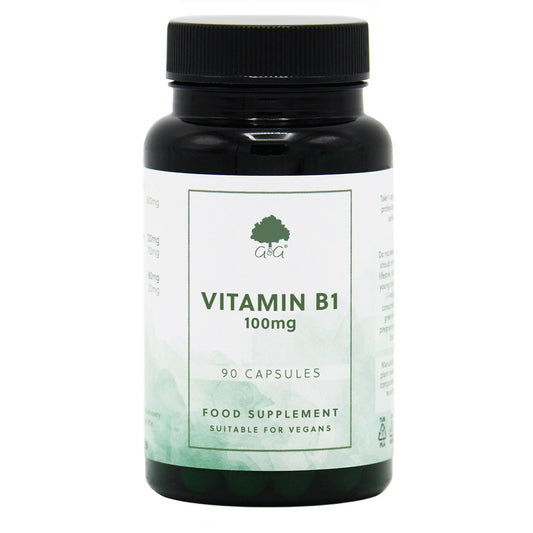 G&G Vitamin B1 Thiamine 100mg - 90 Capsules